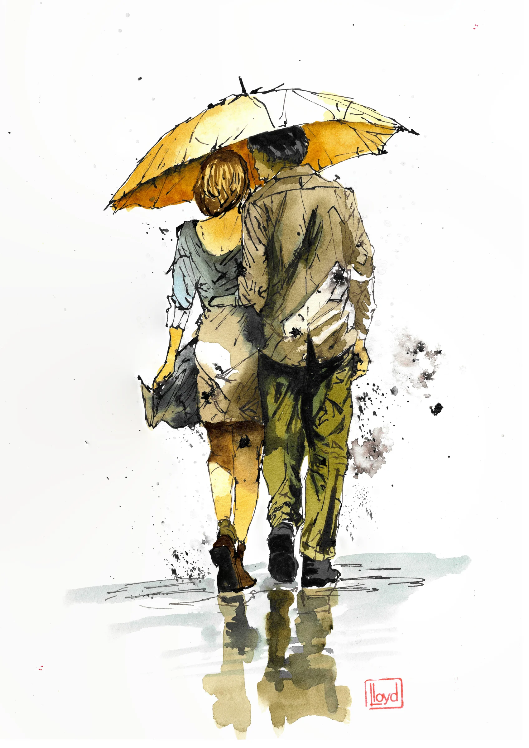 202561 Walking in the Rain