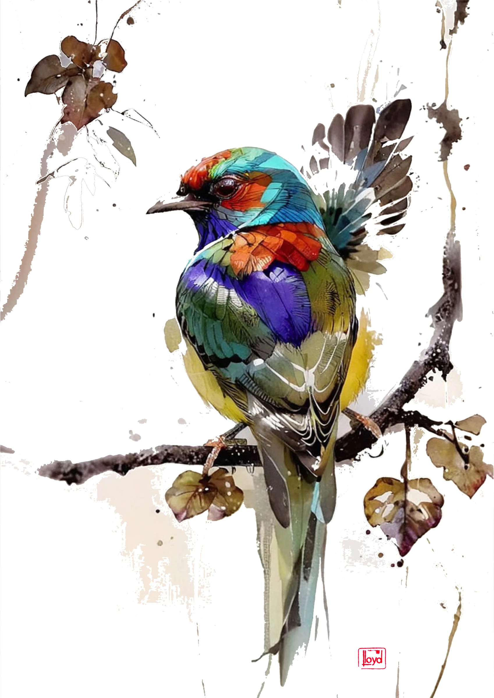 202548 Bird on a Branch
