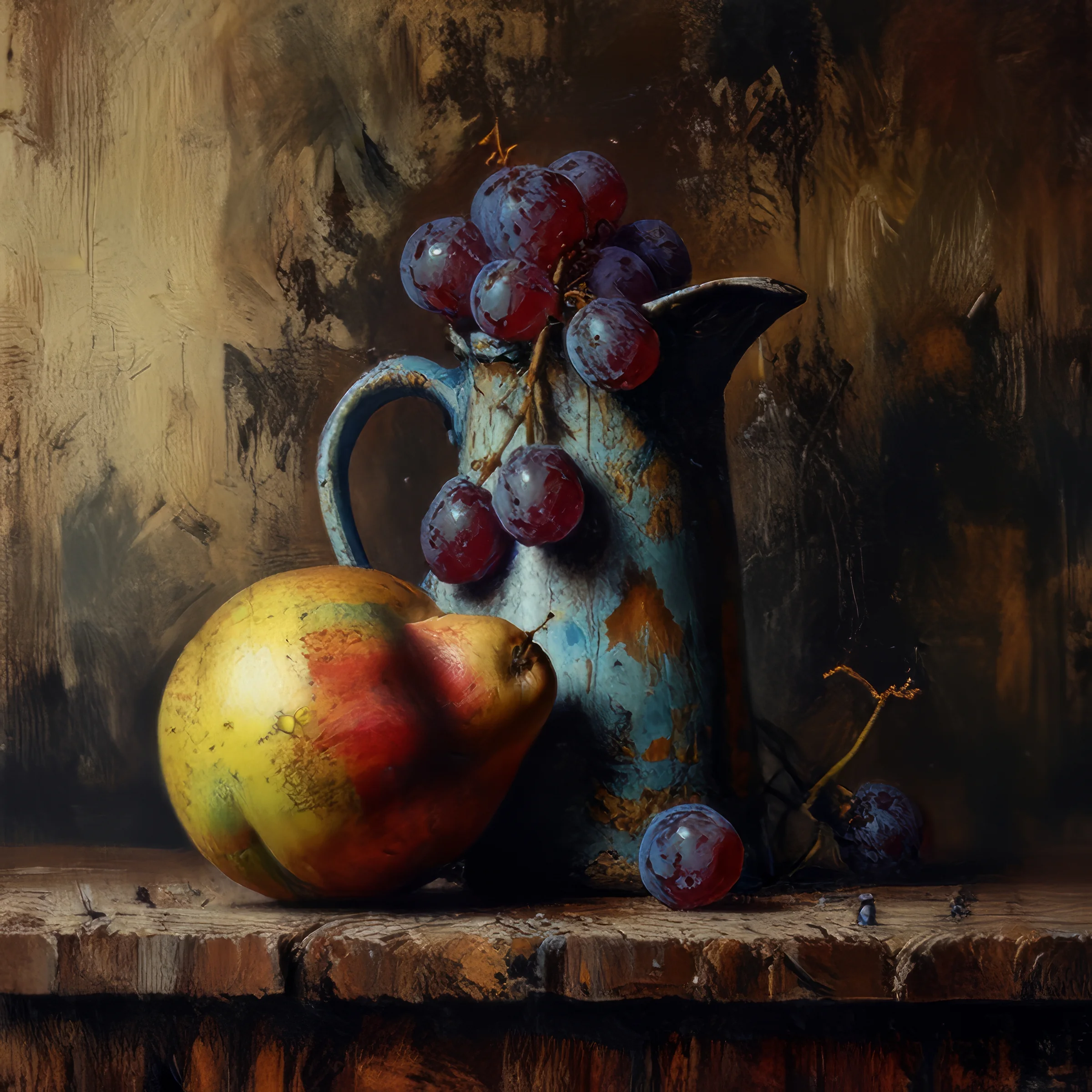202558 Jug with Pear